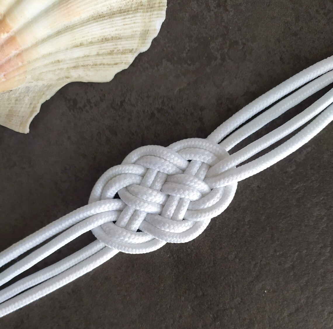 Kit to Make a Macrame Knot Bracelet How to Make an Infinite Etsy Canada
