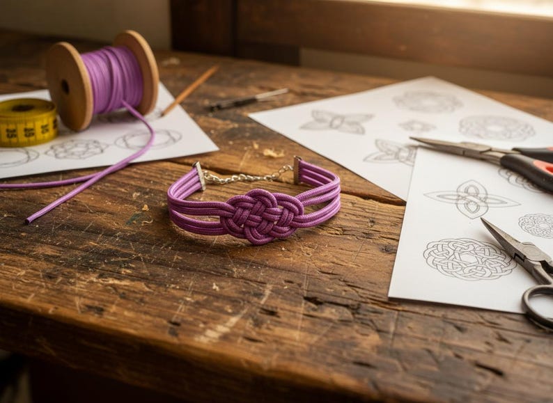 Tutorial para hacer pulsera de nudos