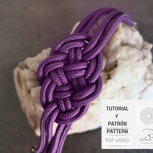 Tutorial para hacer pulsera de nudos
