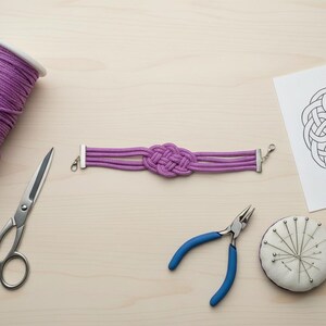 Tutorial para hacer pulsera de nudos