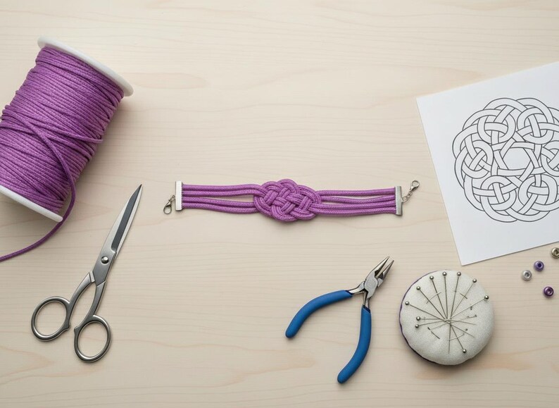 Tutorial para hacer pulsera de nudos