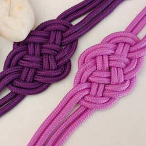 Tutorial para hacer pulsera de nudos