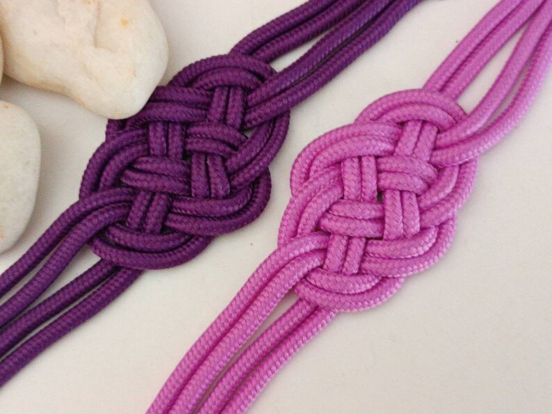 Tutorial para hacer pulsera de nudos