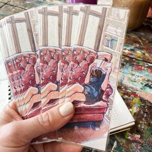 Reading Lady Bookmark