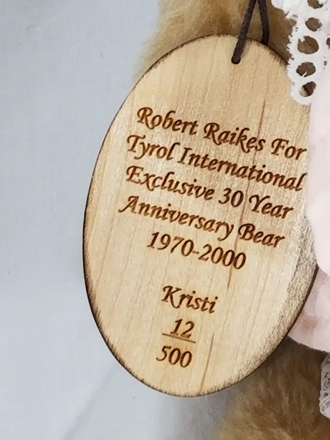 RAIKES Vintage Limited Edition Raikes Wooden Face 30th Etsy