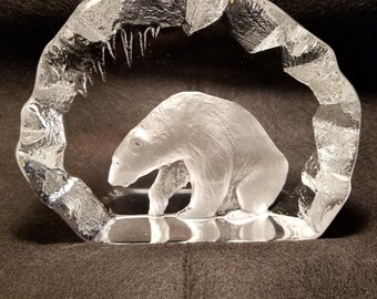 Mats Jonasson Polar Bear in Ice Cave