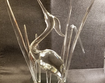 Faber Glass - Blue Heron