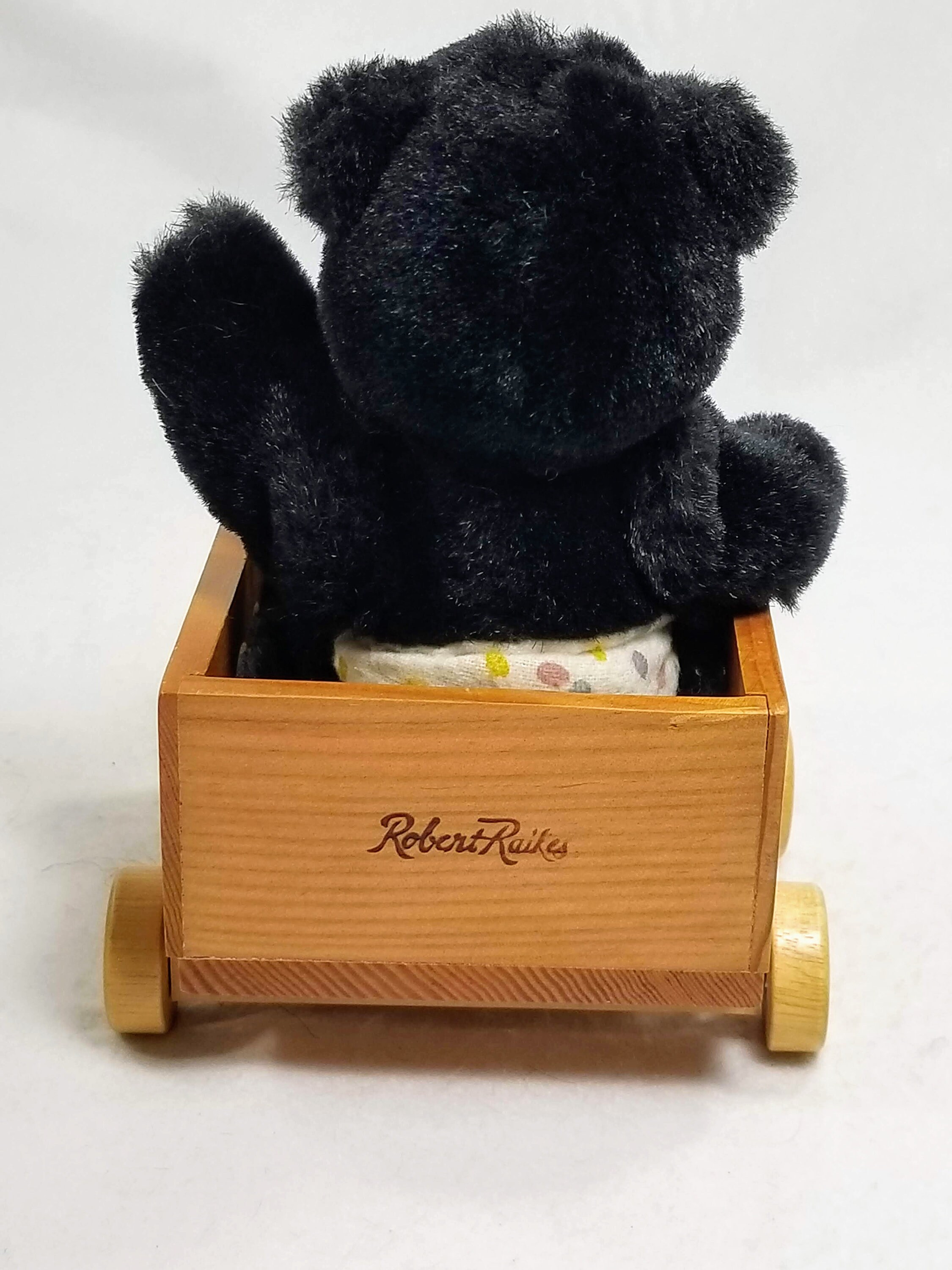 Robert Raikes Bently Carved Wood Face Bear