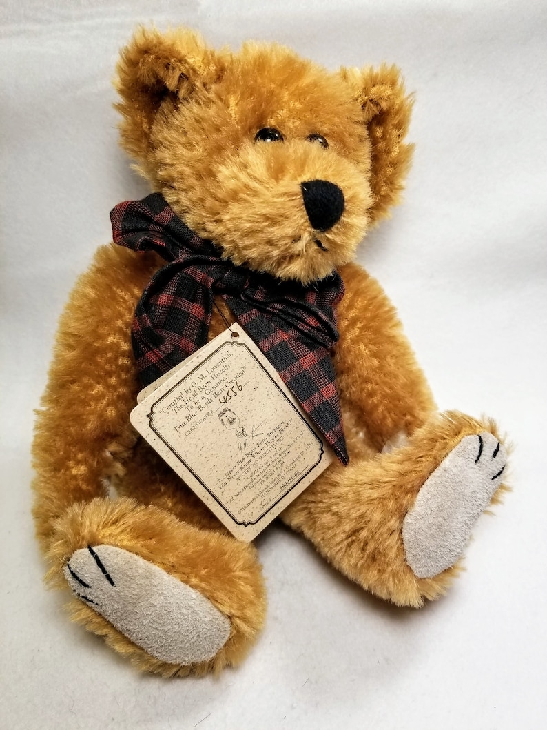 Boyds Collection Original Mohair Bear Collection Carter M. | Etsy