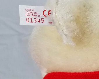 STEIFF - Limited Edition 1999 Coca-cola Polar Teddy Bear - Etsy