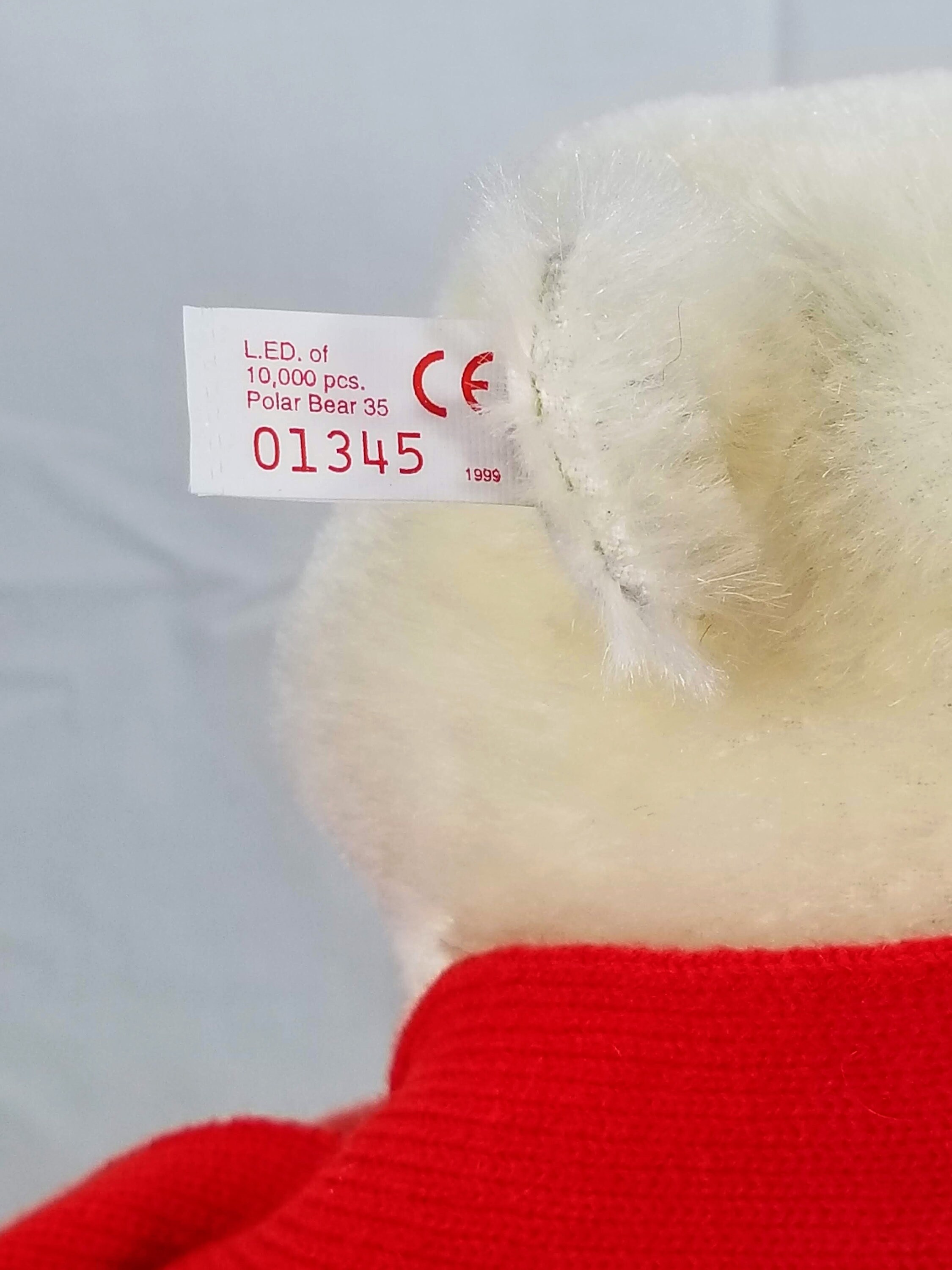 STEIFF - Limited Edition 1999 Coca-cola Polar Teddy Bear - Etsy