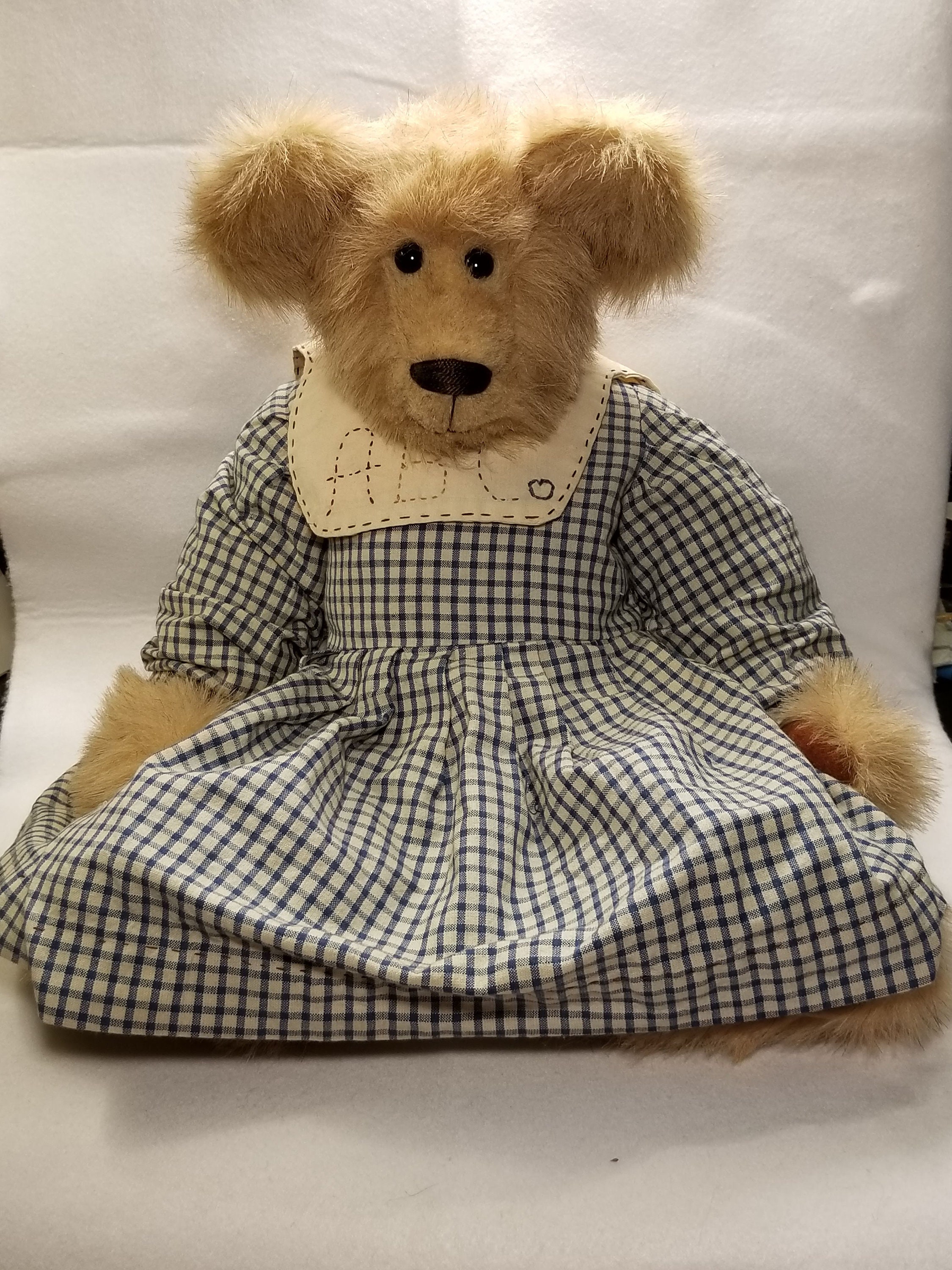 St. Martins Homespun Collection Amanda Teddy Bear by Lonnie St Martin ...