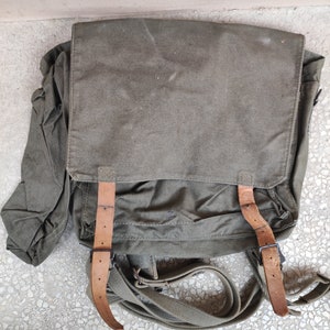 JNA Yugoslavia Serbia Army  Unused Vintage Military backpack Yugoslav Army 70 end 80. Student bag ,Shouldre bag
