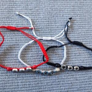Serbian Orthodox handmade bracelet with crosses. Various colors HIT NEW !!!!