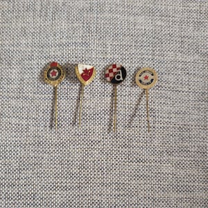 Yugoslavia Football Club Badges: Red Star, Partizan, Dinamo, Hajduk