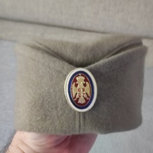 Handmade Serbian Traditional Cap Sajkaca - Green Color. The more you buy, the less you pay!!!