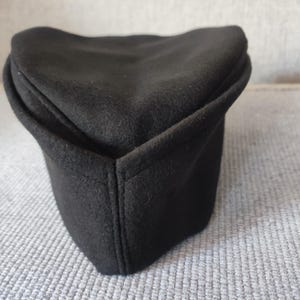 Handmade Serbian Traditional Cap Sajkaca - Black Color. The more you buy, the less you pay