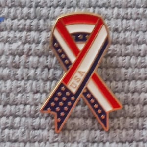 Lintspeld Amerikaanse vlag: patriottische broche VS