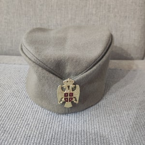 Handmade Serbian Traditional Cap Sajkaca - Green Color. The more you buy, the less you pay!!!