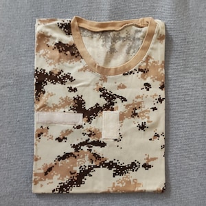 Desert T-shirt of a Serbian soldier