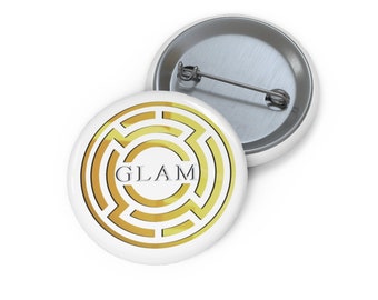 GLAM Custom Pin Buttons