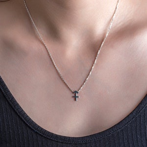 Sagittarius Necklace: Sterling Silver Zodiac Sign, Horoscope Jewelry