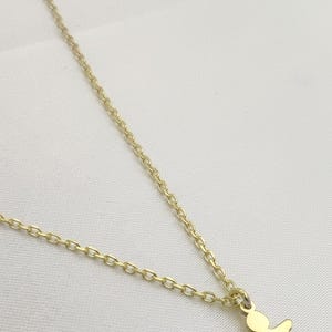 Tiny Angel Necklace: Little Angel Charm, Personalized Jewelry imagem 9