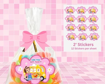 Ms Rachel Inspired Stickers , Ms Rachel Party Decoration, Ms Rachel Birthday, Ms. Rachel Party, Ms Rachel Party Supplies