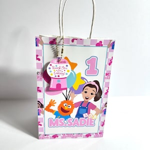 Ms. Rachel Inspired Treat Bags, Ms Rachel Party Favors, Ms Rachel Party Decorations