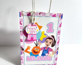 Ms. Rachel Inspired Treat Bags, Ms Rachel Party Favors, Ms Rachel Party Decorations