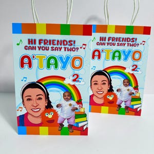 Ms. Rachel Inspired Treat Bags, Ms Rachel Party Favors, Ms Rachel Party Decorations