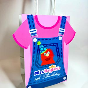 Ms. Rachel Inspired Treat Bags, Ms Rachel Party Favors, Ms Rachel Party Decorations