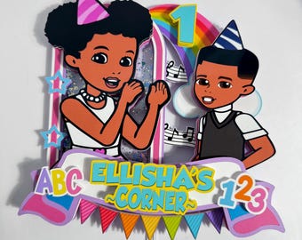 Gracie Girl Cake Topper, Gracie Girl Party Decorations, Customized 3D Cake Topper, Gracie Girl, Gracie Girl Party Favors