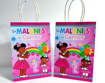 Gracie Girl Party Treat Bag, Gracie Girl Party Decorations, Gracie Girl Party Supplies, Gracie Girl Party Gable Box Treat bag Goodie Bag