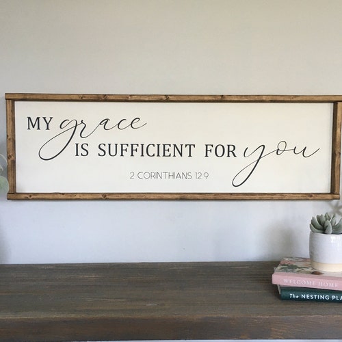 Grace Definition Print Wall Art Print Wall Art Minimal Etsy