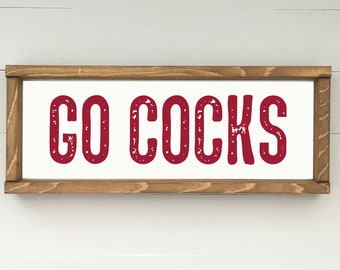 One Size NCAA Legacy South Carolina Fighting Gamecocks Wood Plank Sign 11x20 Wood One Size NCAA Legacy South Carolina Fighting Gamecocks Wood Plank Sign 11x20 Wood