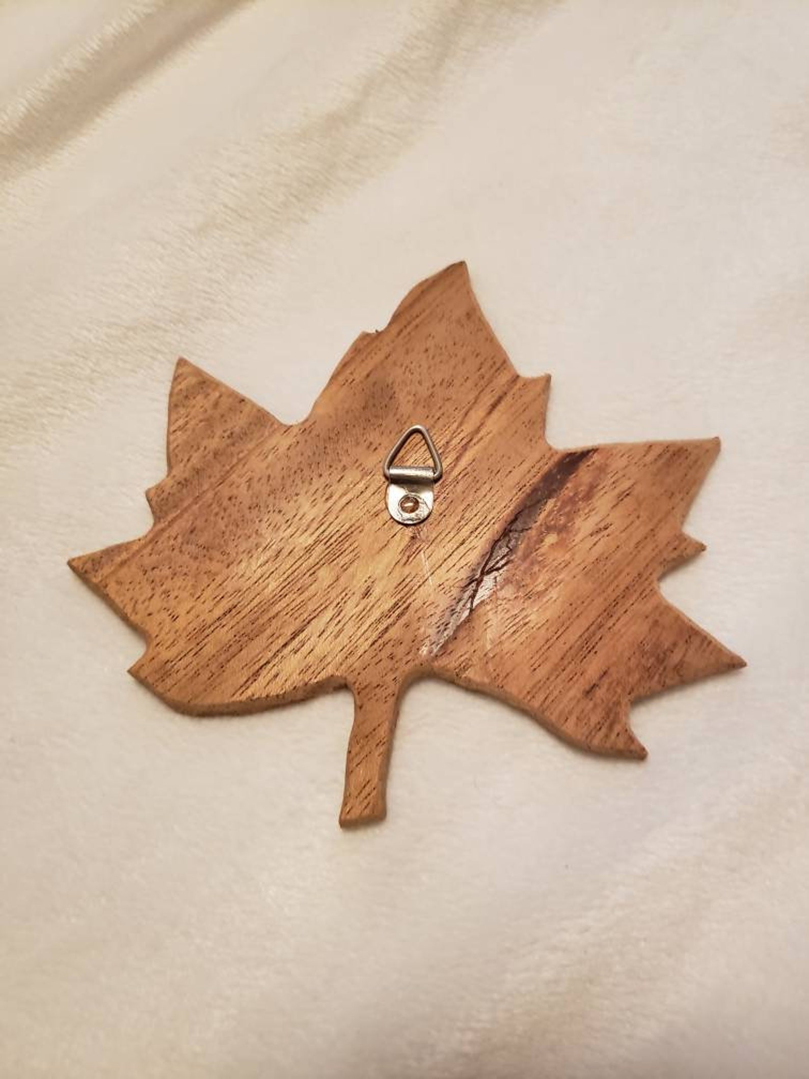 Wooden Autumn Leaf Wall Decor Etsy