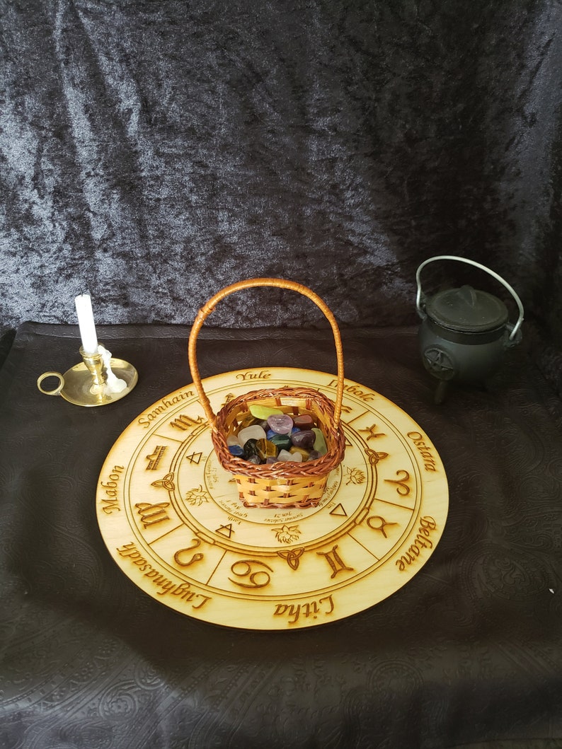 Small Square Offering Basket With Tall Handle Etsy