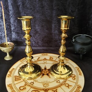 Matching Gold Vintage Candle Holders