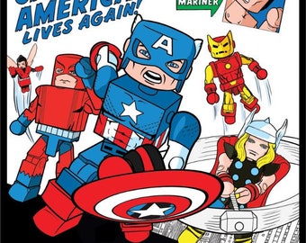 Minimate-omslag: Avengers #4