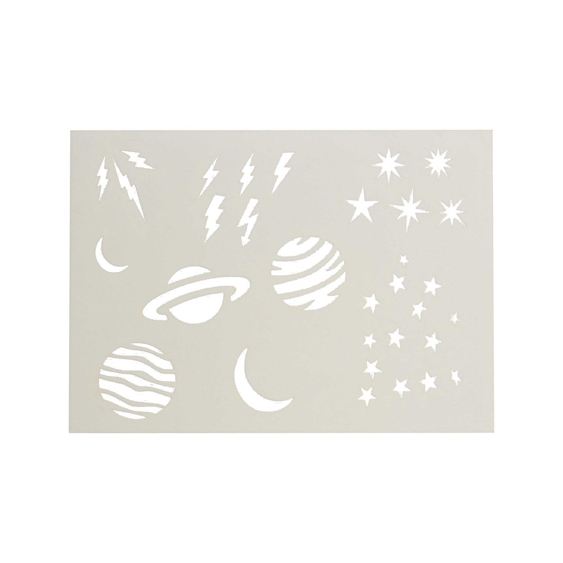 Galaxy Space Stencil Kids Craft Birthday Gift Space - Etsy UK