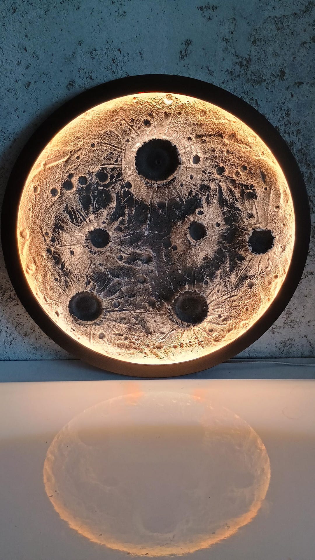 Ceiling Lamp, 30-60 Cm, Moon Surface, Moon, 3D Moon, LED Backlight ...