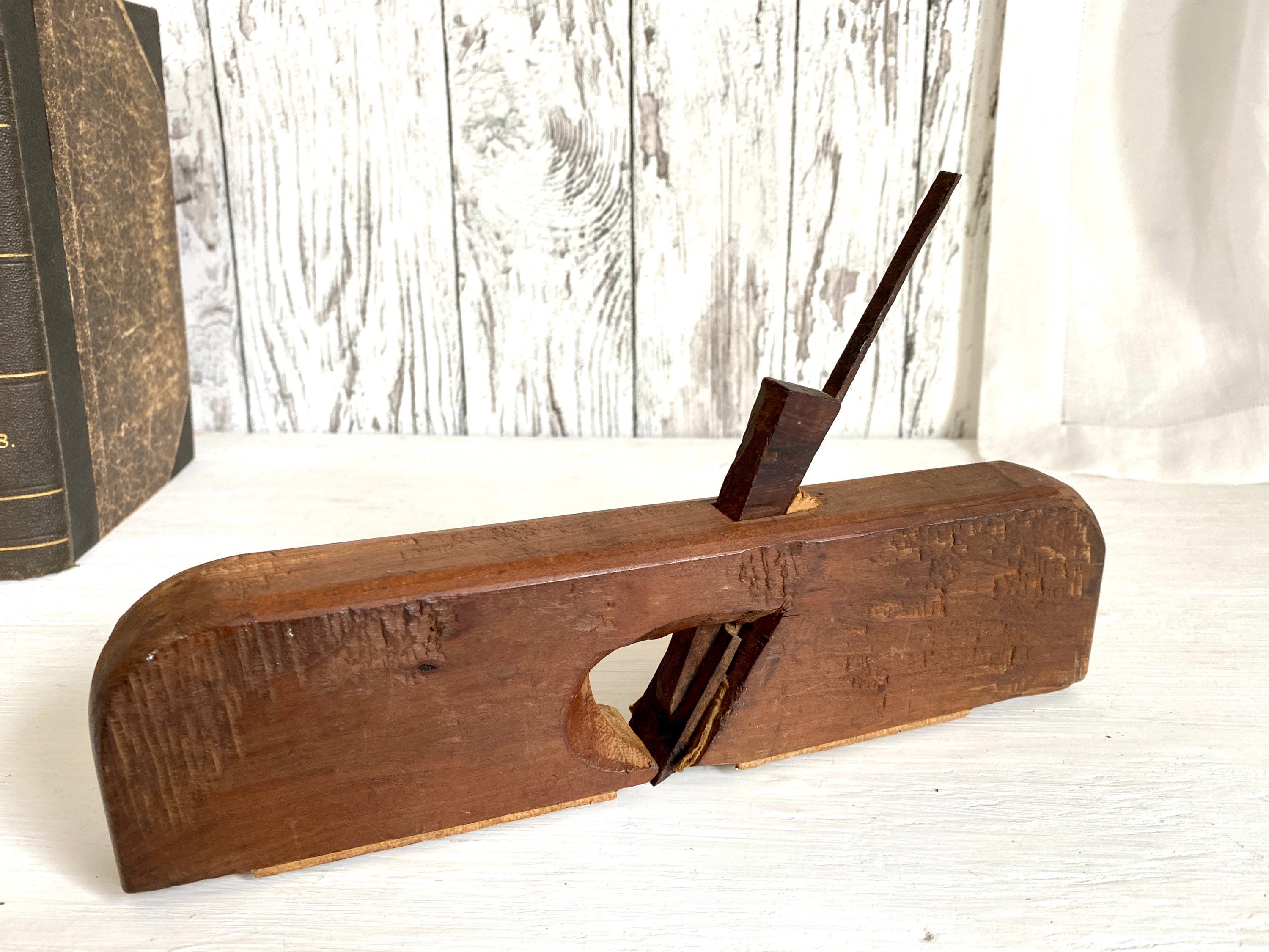 Antique moulding plane 1800s hand plane vintage wood molding Etsy