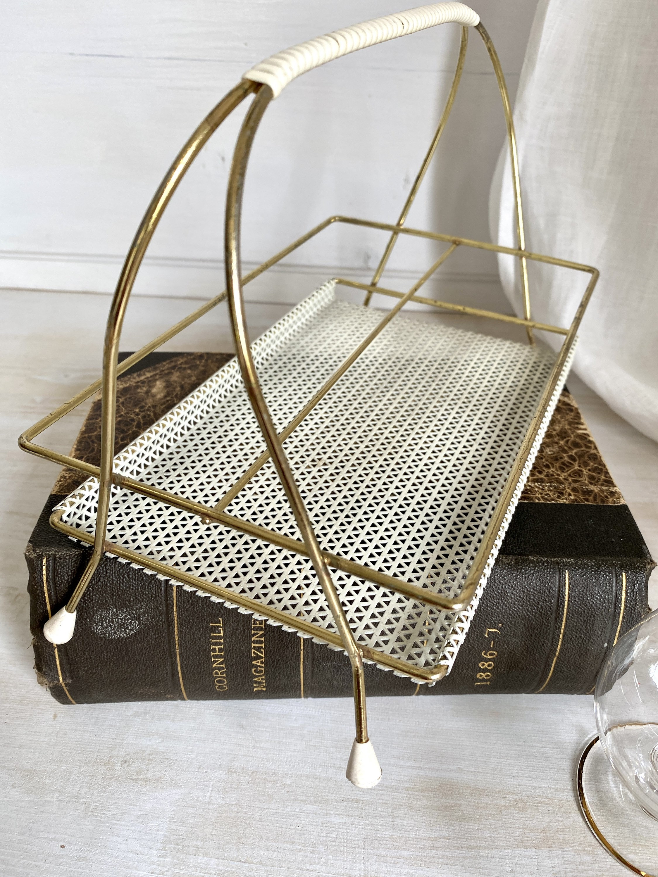 50s Cognac Glasses Set With Rack Vintage Napoleon Brandy Etsy