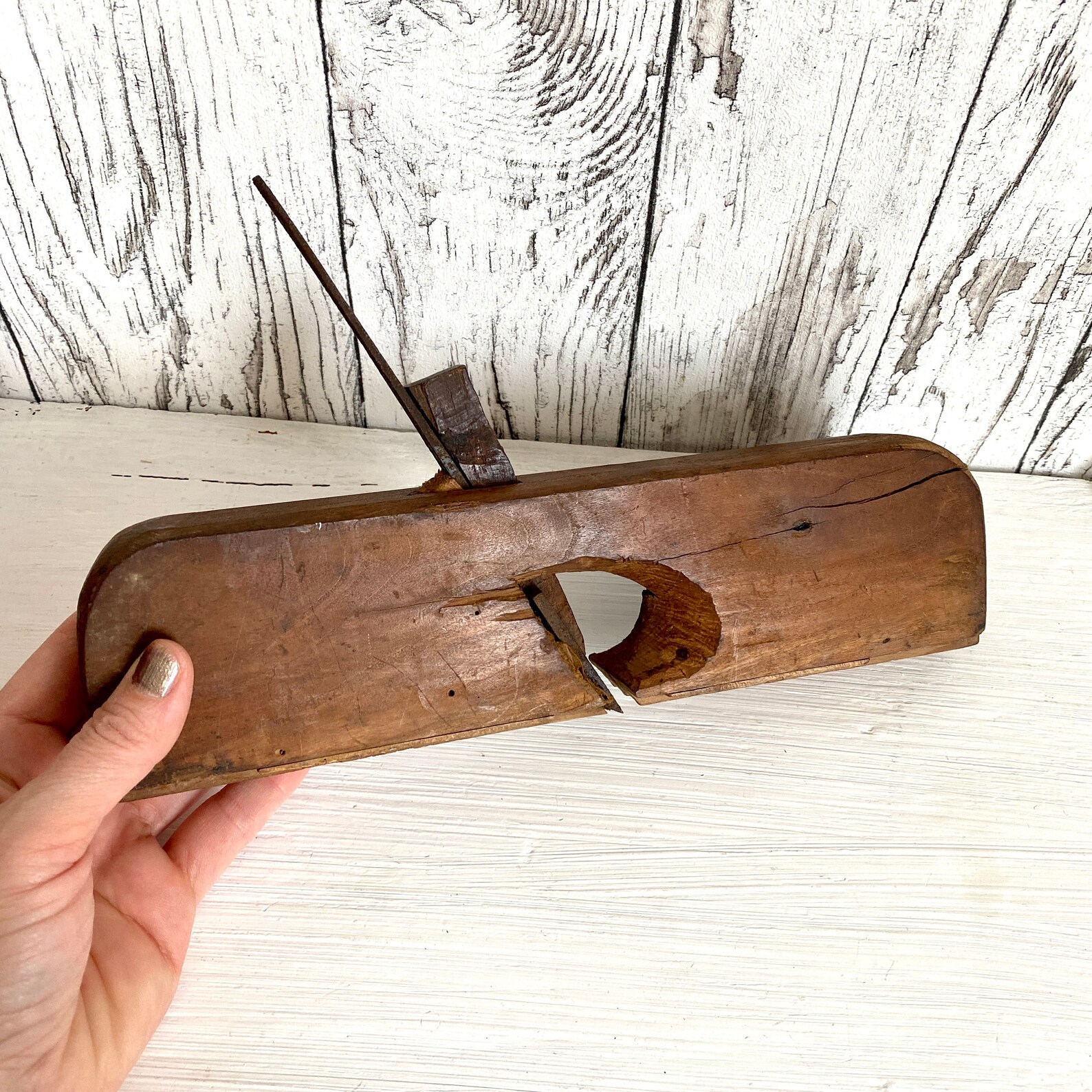 Vintage Molding Plane 1800s Hand Plane Antique Moulding Etsy