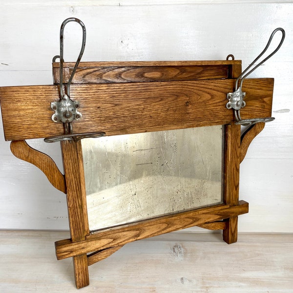 Mirror Coat Rack Etsy