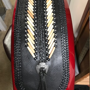 BLM (Black leathers matter)Rear Fender Bib for Indian Motorcycles