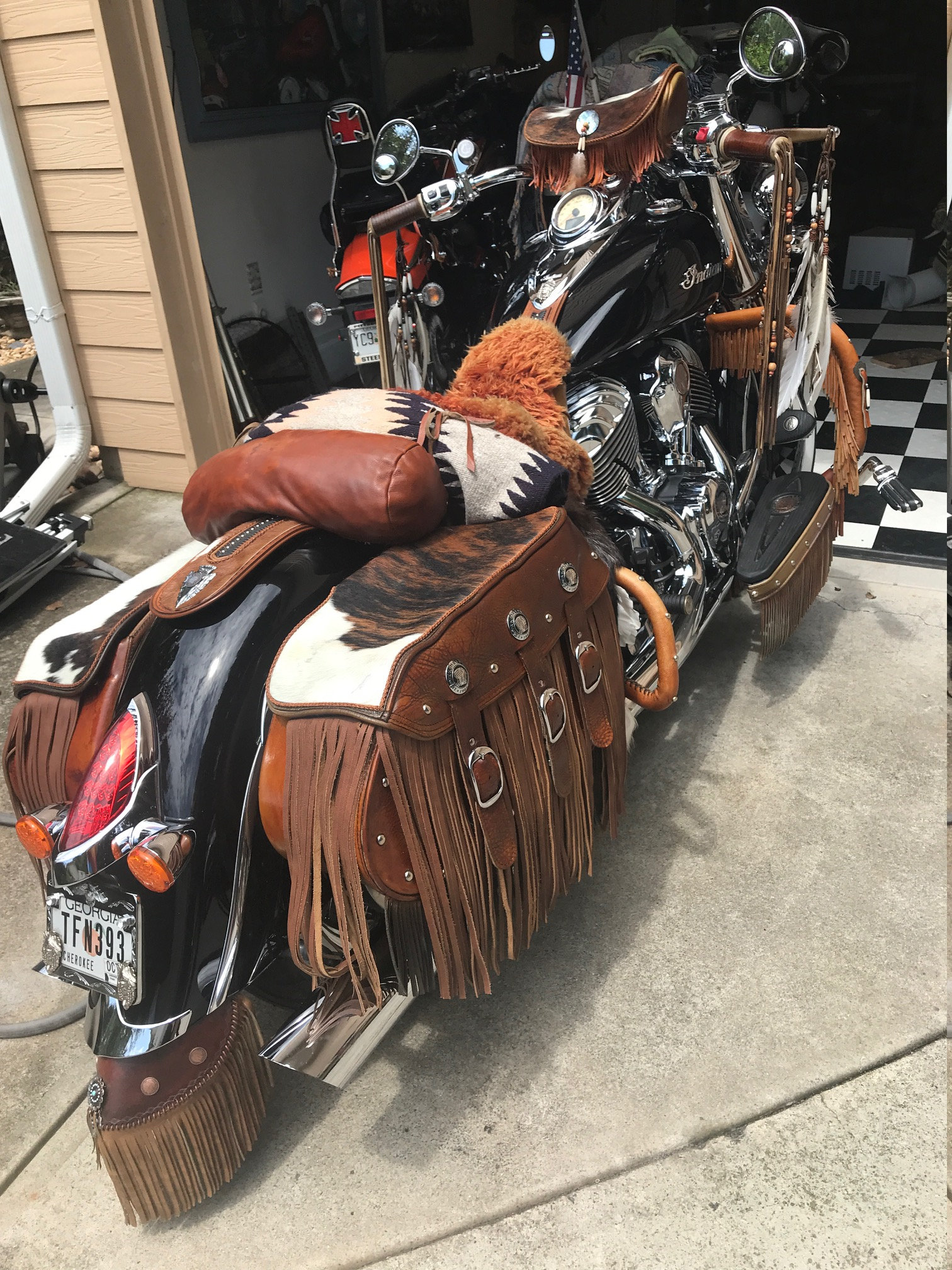 Saddlebags with fringe new arrivals