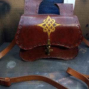 Adventurer&#39;s LARP Leather Bag