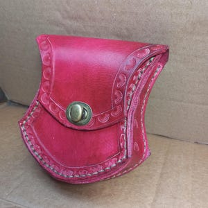 Medieval style leather pouch